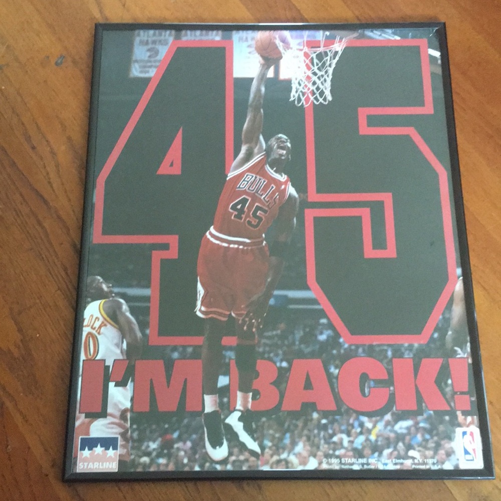 Micheal Jordan #45 Poster - Picture 1 of 6
